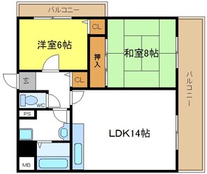 ルミナ２１の物件間取画像